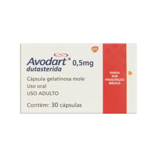 AVODART 0,5MG C/30 CÁPSULAS