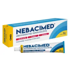 NEBACIMED  POMADA  DERMATOLÓGICA 15G