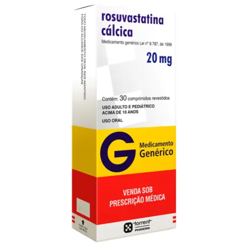 ROSUVASTATINA CÁLCICA 20MG C/30 COMPRIMIDOS TORRENT