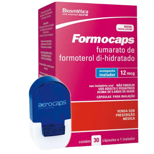 FORMOCAPS 12MCG C/30 CÁPSULAS + INALADOR