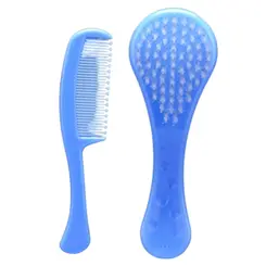 KIT ESCOVA + PENTE  INFANTIL NEOPAN AZUL