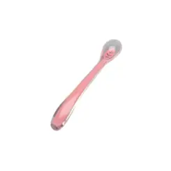 COLHER KUKA  DE SILICONE  MACIO ROSA
