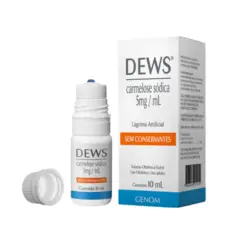 DEWS 5MG/ML  SOLUÇÃO OFTÁLMICA 10ML