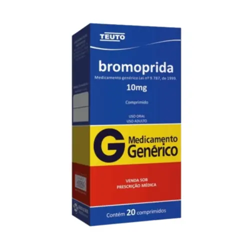 BROMOPRIDA  10MG C/20 COMPRIMIDOS TEUTO