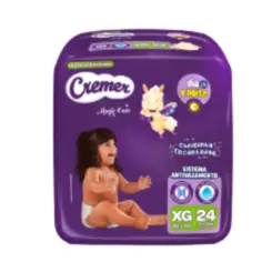 FRALDA CREMER MEGA XG C/24 UNIDADES