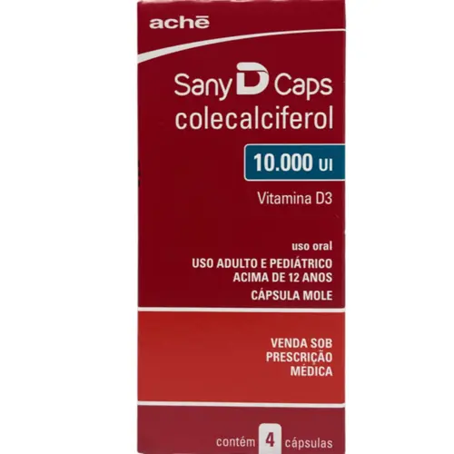 SANY D 10.000UI C/4 CÁPSULAS