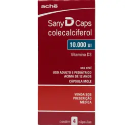 SANY D 10.000UI C/4 CÁPSULAS