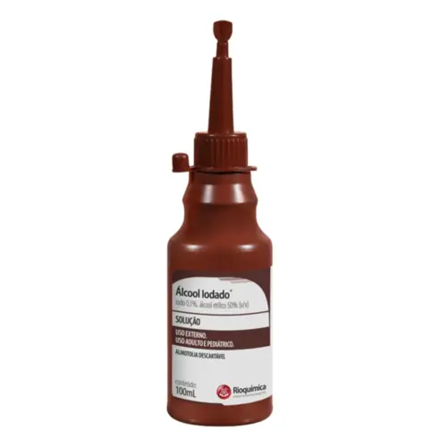 ALCOOL IODADO RIOQUIMICA 100ML