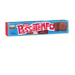 BISCOITO PASSATEMPO CHOCOMIX NESTLÉ    130G