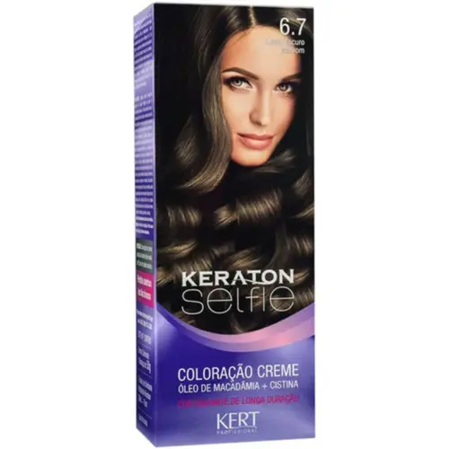 TINTURA  KERATON  6,7 LOURO ESCURO