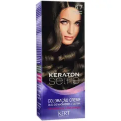 TINTURA  KERATON  6,7 LOURO ESCURO