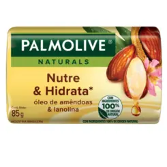 SABONETE  PALMOLIVE ÓLEO DE AMÊNDOAS E  LANOLINA 85G