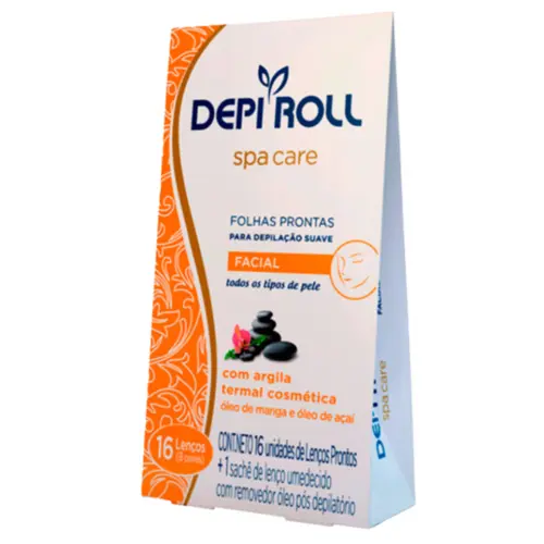 FOLHAS PRONTA DEPI ROLL ARGILA C/16 UNIDADES