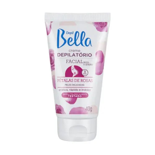 CREME FACIAL DEPIL BELLA  PETALAS ROSA  40G