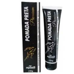 POMADA PRETA PREMIUM APINIL 150G