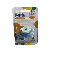 CHUPETA VENTILADA AZUL CRISTAL PETITA TAMANHO 1