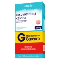 ROSUVASTATINA CÁLCICA 40MG C/30 COMPRIMIDOS ALTHAIA