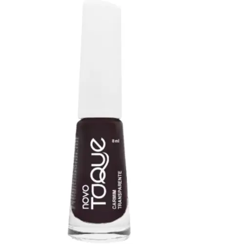 ESMALTE NOVO TOQUE CARMIM TRANSPARENTE 8ML