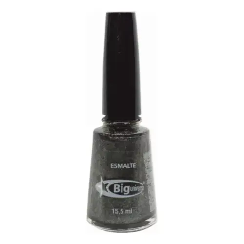 ESMALTE BIG UNIVERSO METÁLICO PRETO PLATINADA 15,5ML