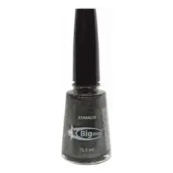 ESMALTE BIG UNIVERSO METÁLICO PRETO PLATINADA 15,5ML