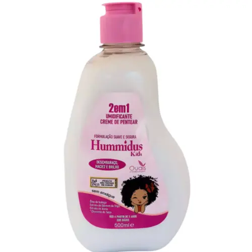CREME DE PENTEAR UMIDIFICANTE HUMMIDUS  KIDS 500ML