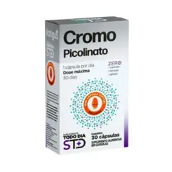CROMO PICOLINATO STD KATIGUA COM 30 CÁPSULAS