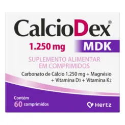 CALCIODEX MDK 1.250MG C/60 COMPRIMIDOS