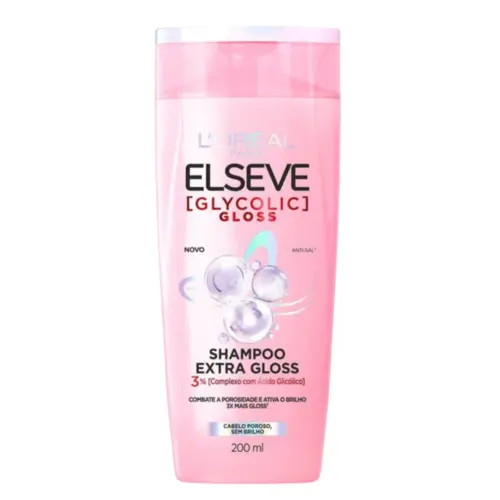 SHAMPOO ELSEVE GLOSS 200ML