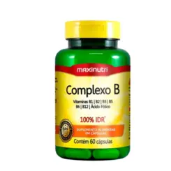 COMPLEXO B C/60 CÁPSULAS MAXINUTRI