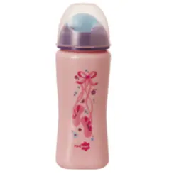 GARRAFA ANATÔMICA NEOPAN ROSA 300ML