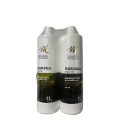 KIT SHAMPOO+MÁSCARA MODALLYTE ARGAN 1LITRO
