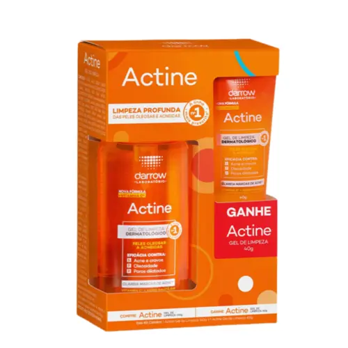 KIT GEL DE LIMPEZA DARROW  ACTINE 140G