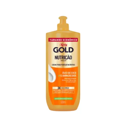 CREME PARA PENTEAR NIELY GOLD NUTRIÇÃO 500ML