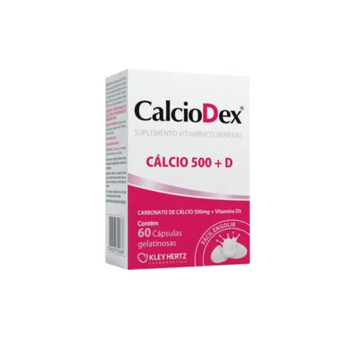CALCIODEX 500MG C/60 CÁPSULAS GELATINOSAS