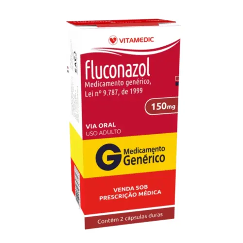 FLUCONAZOL 150MG C/ 2 CÁPSULAS DURAS VITAMEDIC