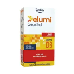 DELUMI 7.000UI COM 8 COMPRIMIDOS REVESTIDOS
