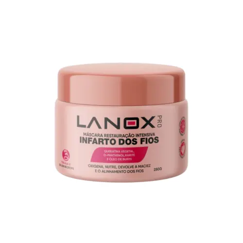 MÁSCARA INFARTO DOS FIOS LANOX 250G