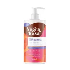 CREME PARA PENTEAR NEGRA ROSA CABELOS COM QUÍMICA 500ML