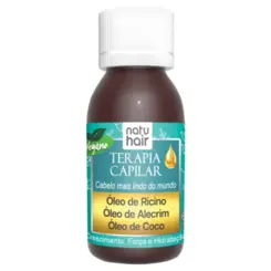 ÓLEO NATU HAIR RÍCINO , ALECRIM E COCO 60ML