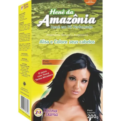 HENE DA AMAZÔNIA PRETO AZULADO 200G
