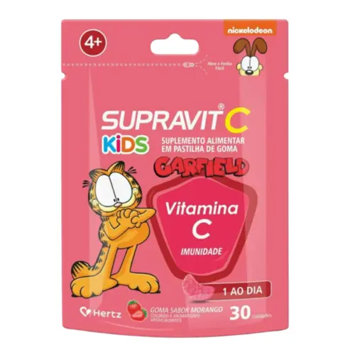 SUPRAVIT C KIDIS GOMAS MORANGO 30G