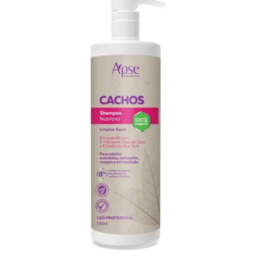 SHAMPOO NUTRITIVO CACHOS APICE 1 LITRO