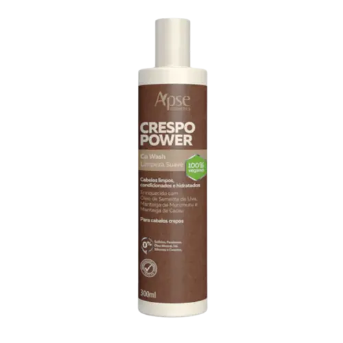 CO WASH LIMPEZA SUAVE  APICE CRESPO POWER 300ML