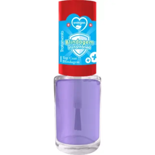 ESMALTE  SOU VEGAN TOP COAT BLINDAGEM 8ML