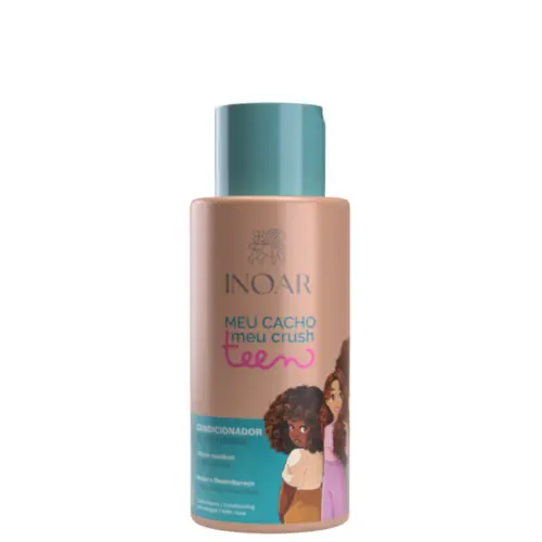CONDICIONADOR MEU CACHO MEU CRUSH TEEN INOAR 500ML