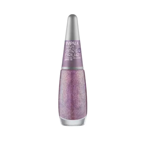 ESMALTE IMPALA GLITTER 3D LILÁS 7,5ML
