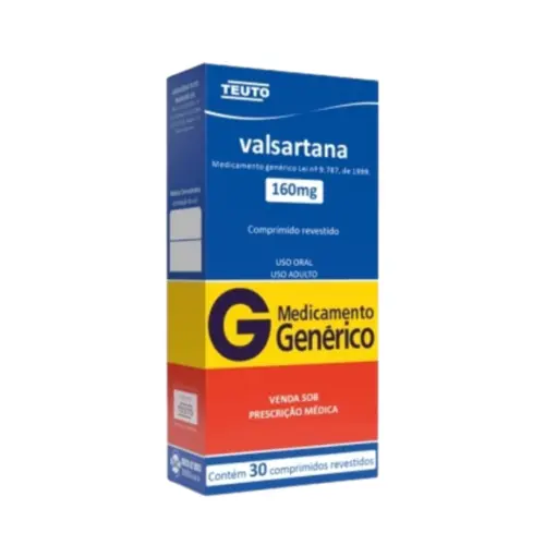 VALSARTANA 160MG C/30 COMPRIMIDOS REVESTIDOS TEUTO