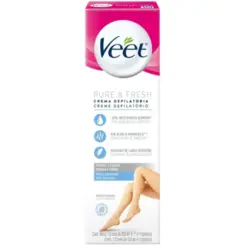CREME DEPILATÓRIO VEET PURE E FRESH 100ML