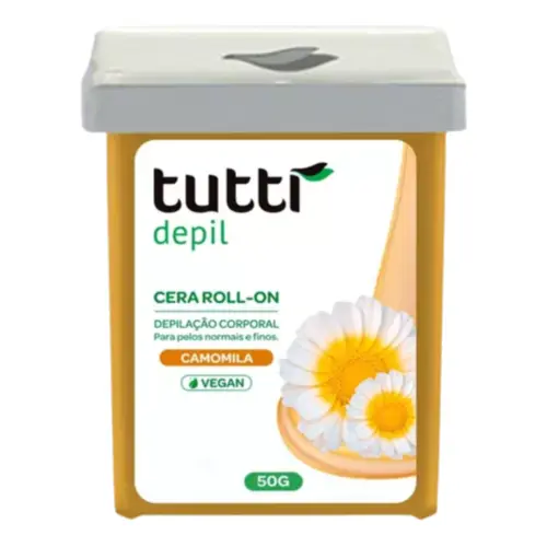 CERA DEPILATÓRIA TUTTI ROLL-ON CAMOMILA 50G