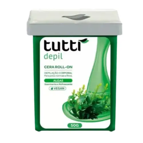 CERA DEPILATÓRIA ROLL-ON   ALGAS TUTTI DEPIL 50G